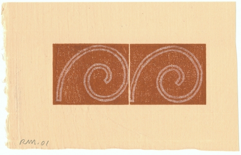 Robert Mangold, Untitled Greeting Card, 2001