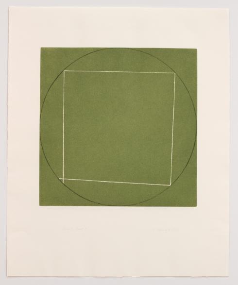 Robert Mangold, Untitled, from Seven Aquatints, 1973
