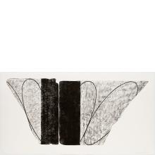 Robert Mangold, Untitled Large Fragment (B&W State), 2000