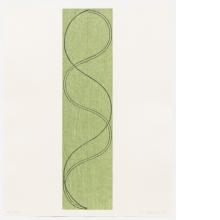 Robert Mangold, Green Column / Figure, 2003