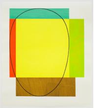 Robert Mangold, Five Color Frame, 1985